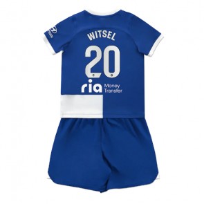 Atletico Madrid Axel Witsel #20 kläder Barn 2023-24 Bortatröja Kortärmad (+ korta byxor)